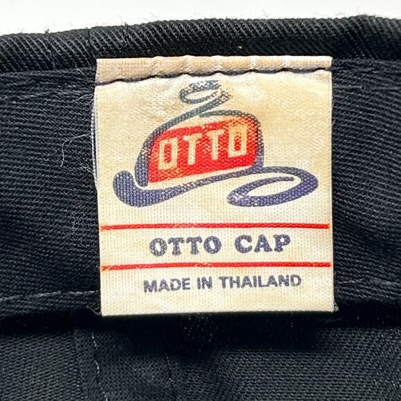 Vintage 90s Mahowald Sports Ski-Doo Hat Baseball Cap New Prague Snapback Black - Picture 10 of 11